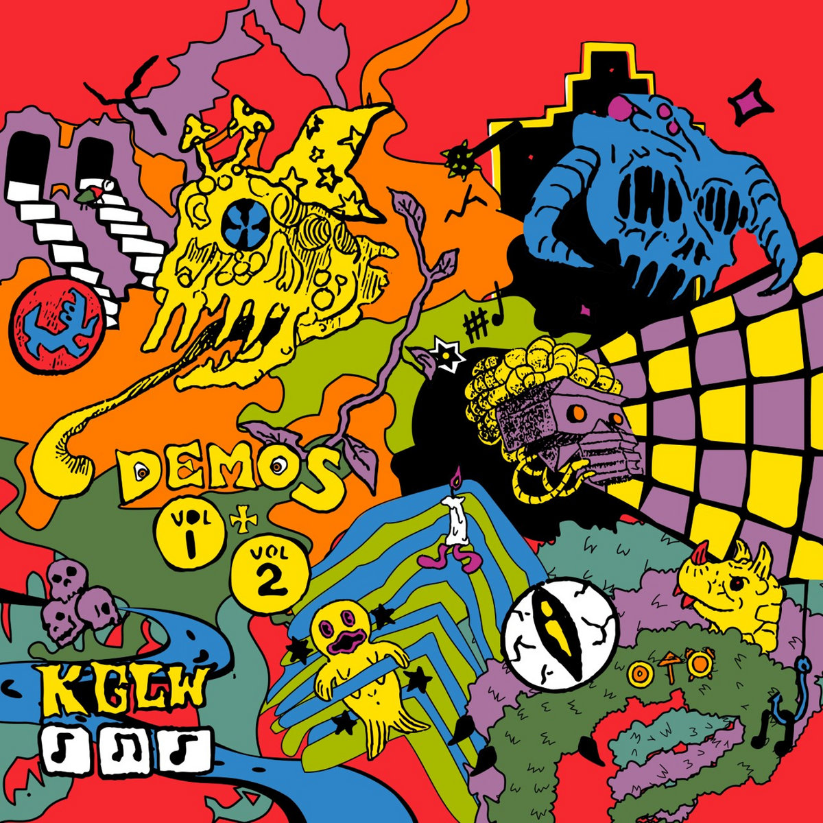 King Gizzard & The Lizard Wizard - Demos Vol. 1 + Vol. 2 TAPE