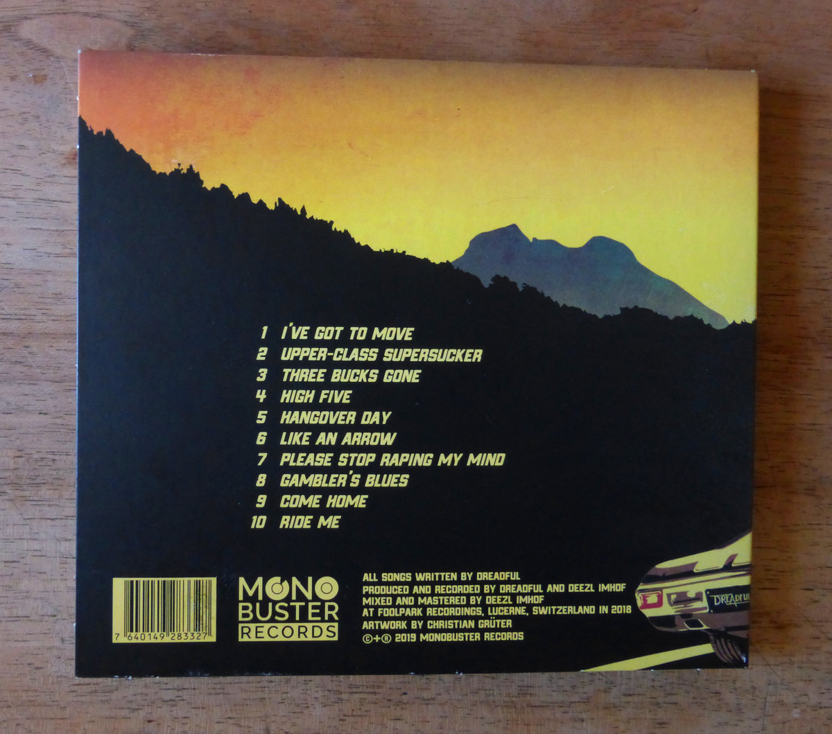 Dreadful - A Damn Good Ride CD - Image 3