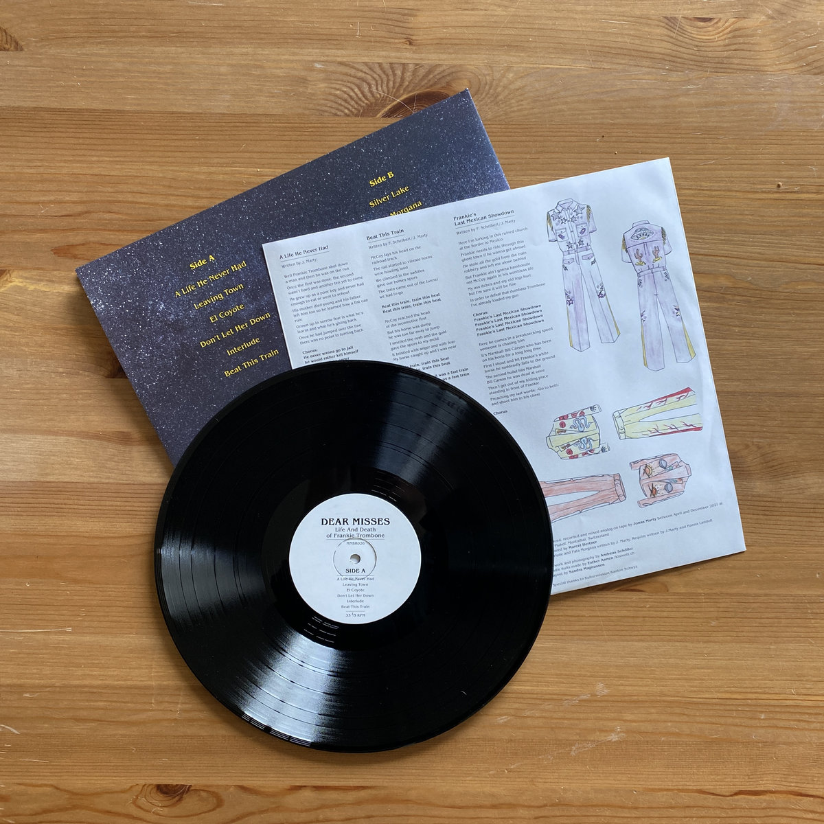 Dear Misses - Life And Death of Frankie Trombone LP - Image 6