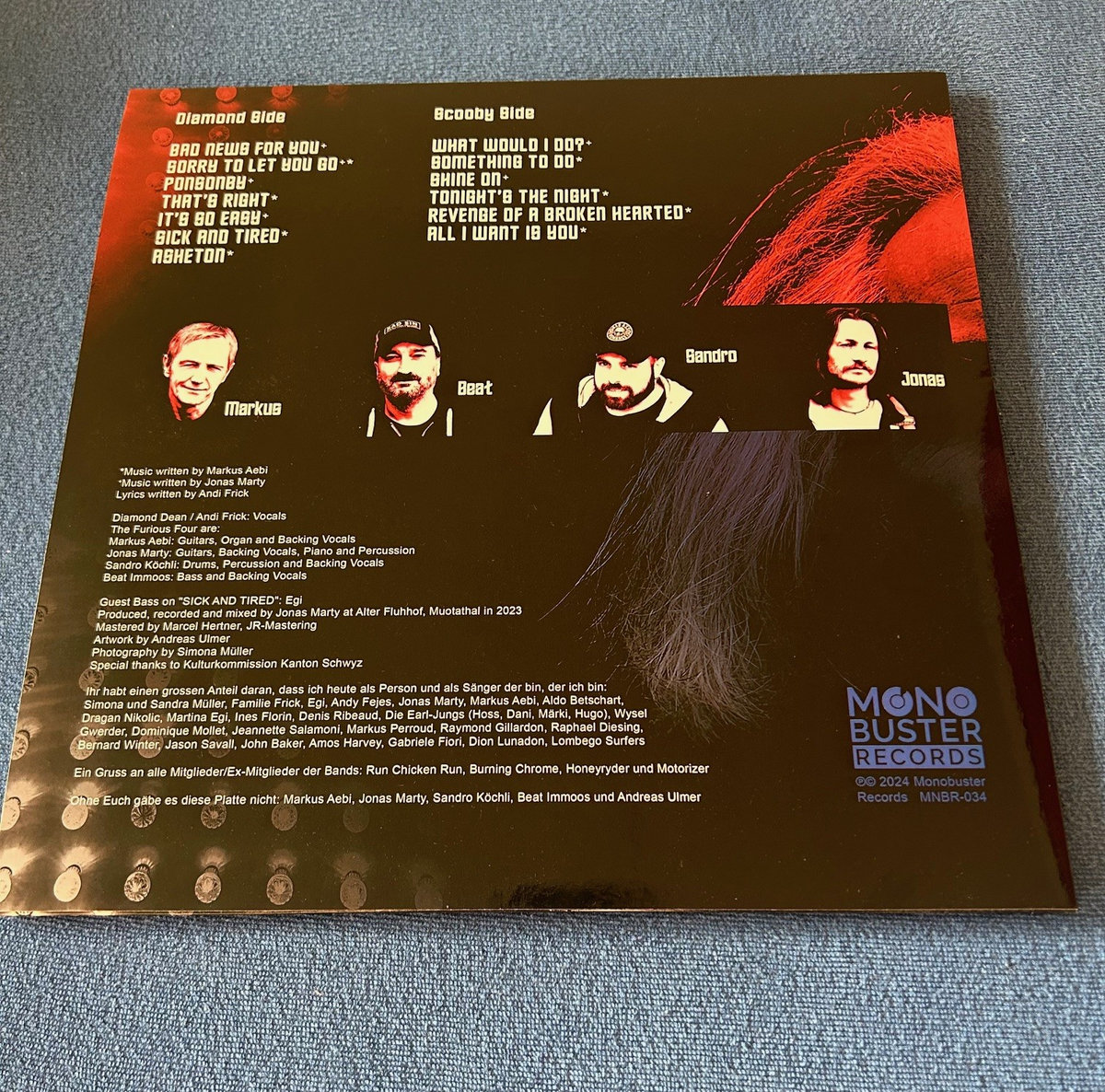 Diamond Dean and The Furious Four - Scooby-Do Proto Punk LP - Image 4